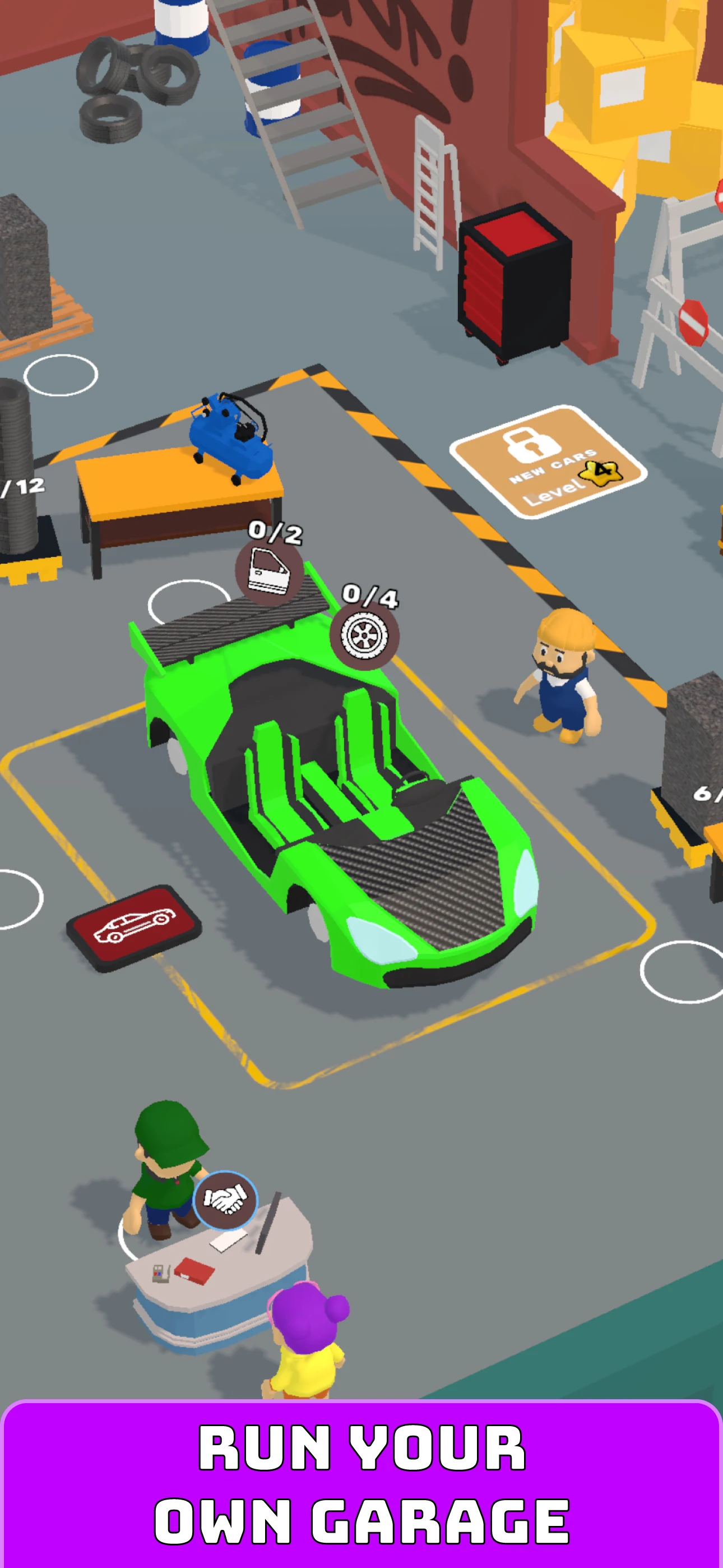 My Garage: Idle Tycoon screenshot